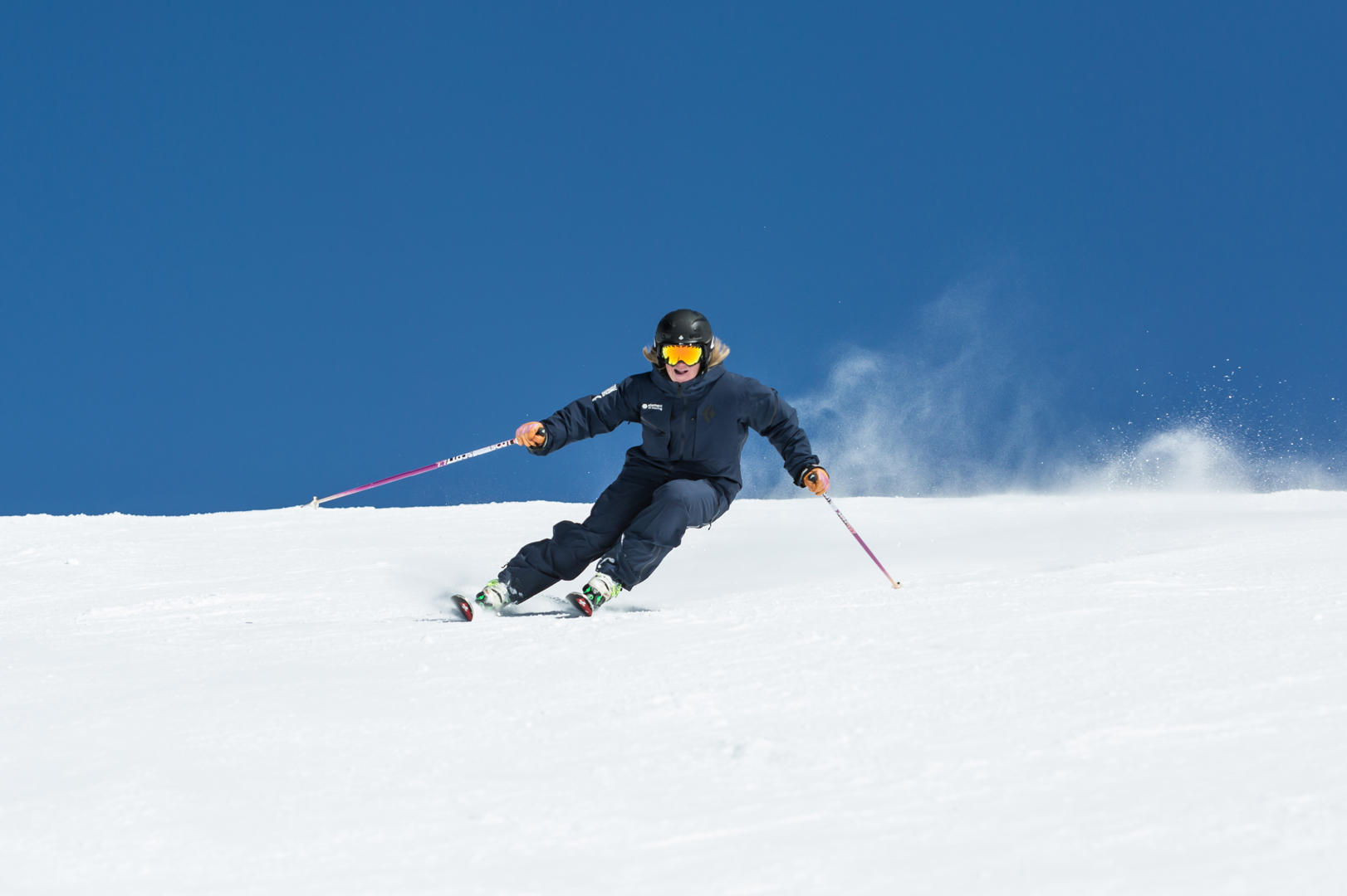 emma-long-turns - Element Ski School Verbier