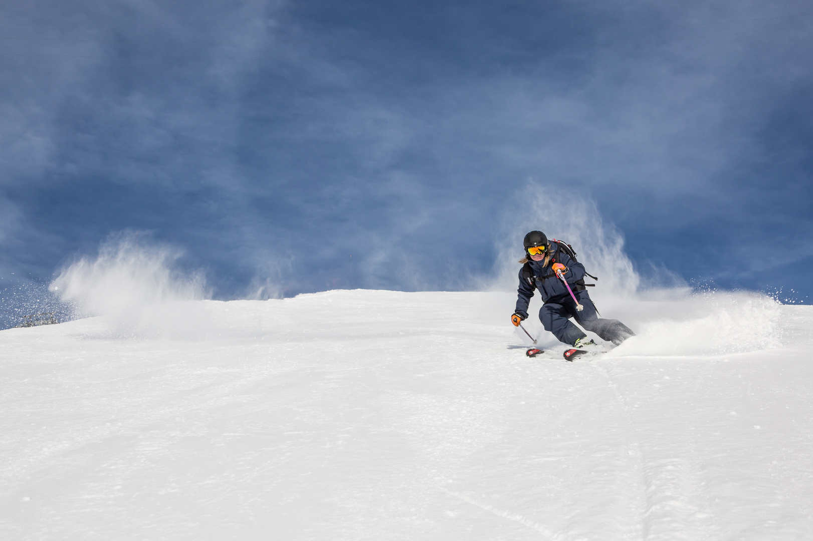 emma-short-turns - Element Ski School Verbier