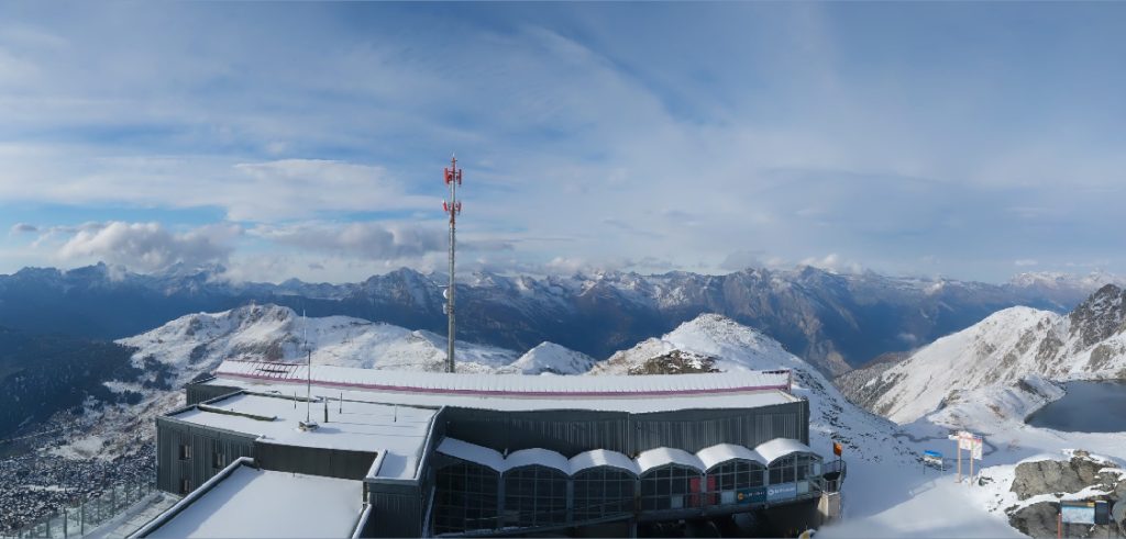 Verbier first snow Lac des Vaux